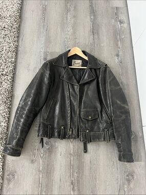 Berman’S Men’s Black Leather Jacket